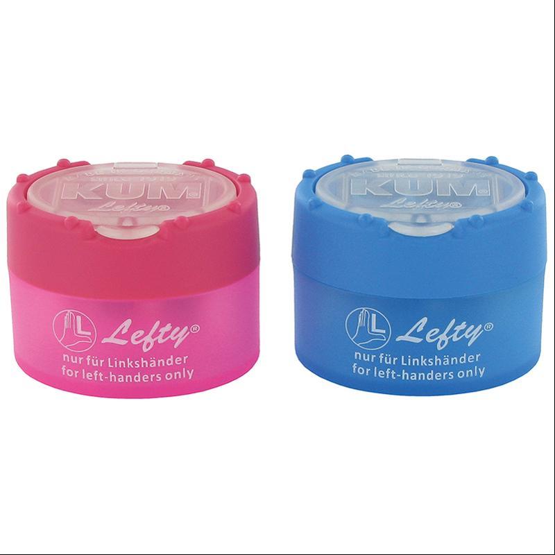 Точилка KUM з конт. Click Clack Lefty пластик., 2 від.,для шульг